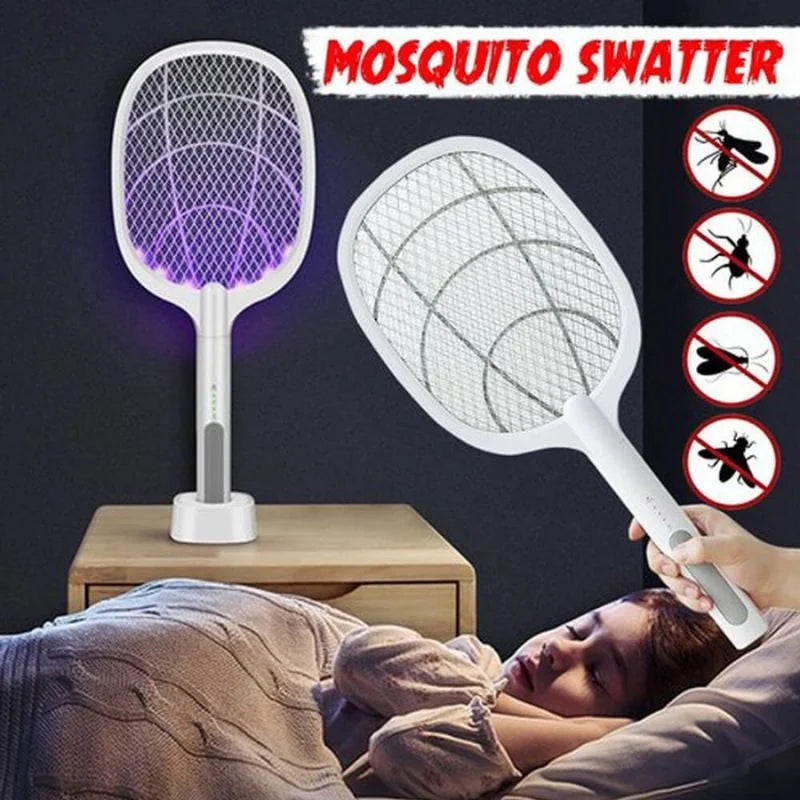 Nova USB Rechargeable Mosquito Racket  ME-903 Model   Electric Insect Killer Swatter  For Indoor & Outdoor Use