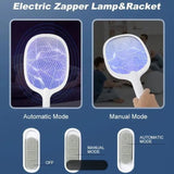 Nova USB Rechargeable Mosquito Racket  ME-903 Model   Electric Insect Killer Swatter  For Indoor & Outdoor Use