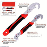 2 Pcs Chrome Vanadium Steel Wrench