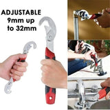 2 Pcs Chrome Vanadium Steel Wrench