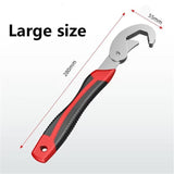 2 Pcs Chrome Vanadium Steel Wrench