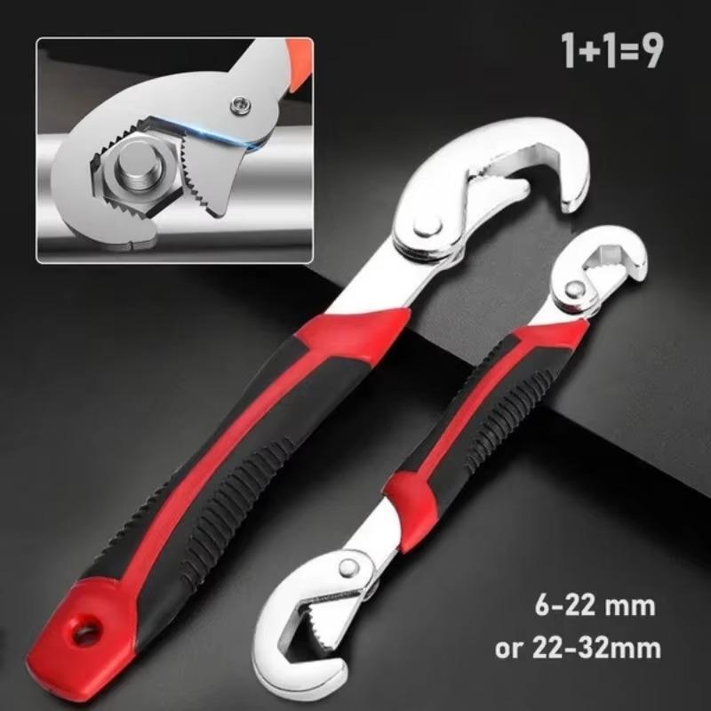 2 Pcs Chrome Vanadium Steel Wrench