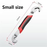 2 Pcs Chrome Vanadium Steel Wrench
