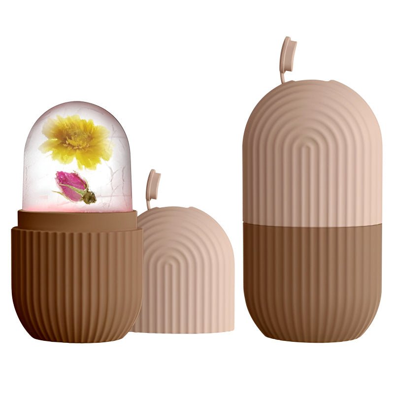 Easy Use Multi - Purpose Mini Silicone Facial Ice Roller for Ultimate Skincare - Jaiqkam