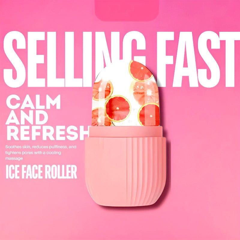 Easy Use Multi - Purpose Mini Silicone Facial Ice Roller for Ultimate Skincare - Jaiqkam