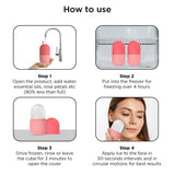 Easy Use Multi - Purpose Mini Silicone Facial Ice Roller for Ultimate Skincare - Jaiqkam