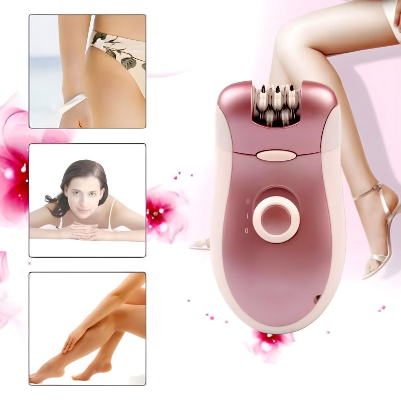 KM - 2068 Kemei 2 - In - 1 High - Quality Electric Rechargeable Shaver Epilator For Women - Jaiqkam