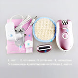 KM - 2068 Kemei 2 - In - 1 High - Quality Electric Rechargeable Shaver Epilator For Women - Jaiqkam