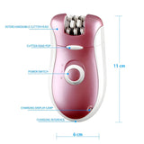 KM - 2068 Kemei 2 - In - 1 High - Quality Electric Rechargeable Shaver Epilator For Women - Jaiqkam