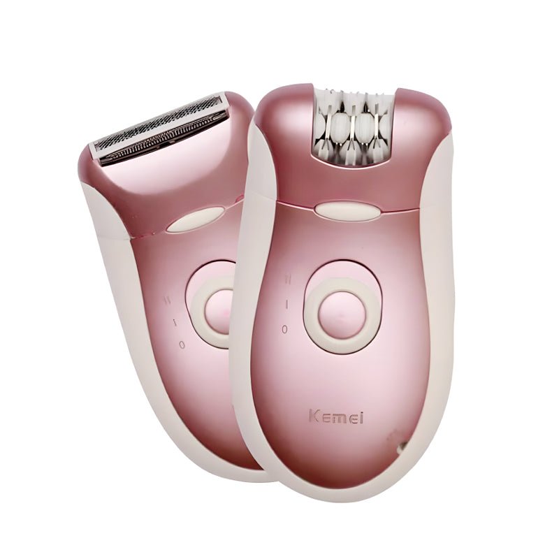 KM - 2068 Kemei 2 - In - 1 High - Quality Electric Rechargeable Shaver Epilator For Women - Jaiqkam