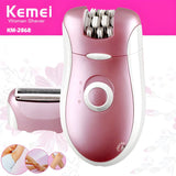 KM - 2068 Kemei 2 - In - 1 High - Quality Electric Rechargeable Shaver Epilator For Women - Jaiqkam