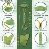 Pack Of 2 Contow Facial Roller And Massager For Anti - Wrinkle And Puffy Eyes, Dark Circles - Jaiqkam