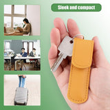 Pack of 3 Sets Stainless Steel Ear Wax Removal Kit with PU Leather Case (6 Pcs per Set) – Portable Ear Cleaner Tool Kit - Jaiqkam